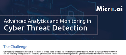 Advanced Analytics and Monitoring in Cyber Threat Detection