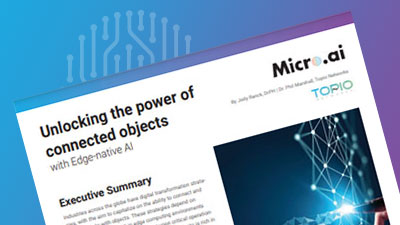 Unlocking the power of connected objects with edge-native AI